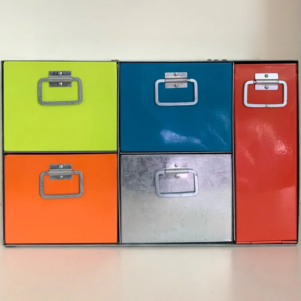 Y2k locker style storage drawer
